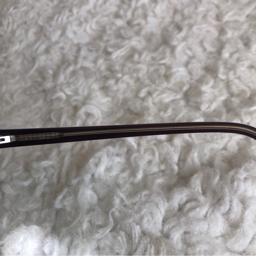 Brown Acetate Oval Eyeglasses Frames only  WMFM5198 53-16-145 - Picture 5 of 8